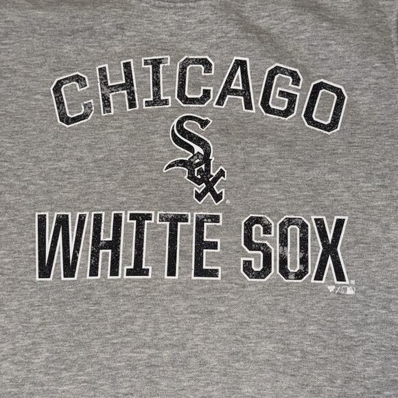 Fanatics Chicago White Sox Victory Arch Sweatshirt Men's Medium Gray Pullover - Picture 3 of 8